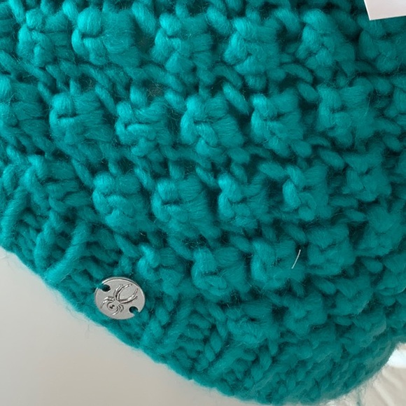 Spyder GIRLS BRRR BERRY HAT Baltic (Aqua) - Picture 3 of 10